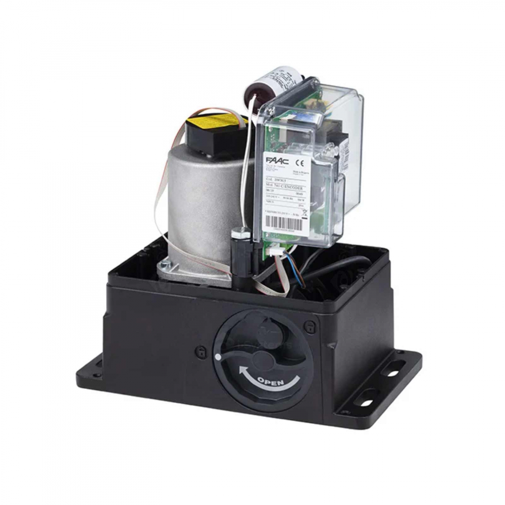 Kit automatizare poarta culisanta FAAC 740 E Z16, 15m/canat, 500Kg, 230V AC [4]