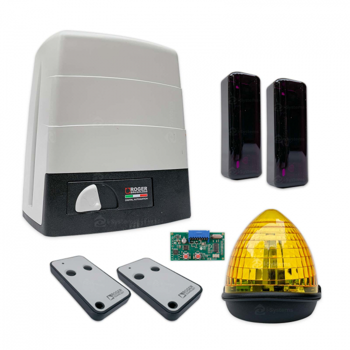 Kit automatizare poarta culisanta Roger Technology BM30/403, 400Kg, 24V Brushless [10]