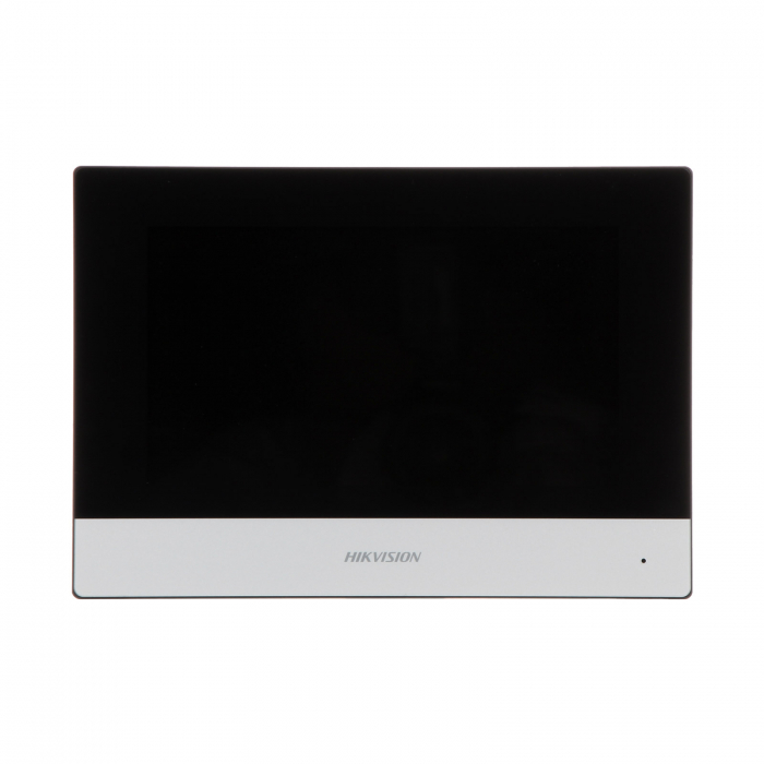 Kit videointerfon pentru vila Hikvision IP DS-KV8102-IM DS-KH6320-WTE1, post exterior Aluminiu, monitor 7“ Touch-Screen | I-Systems [2]