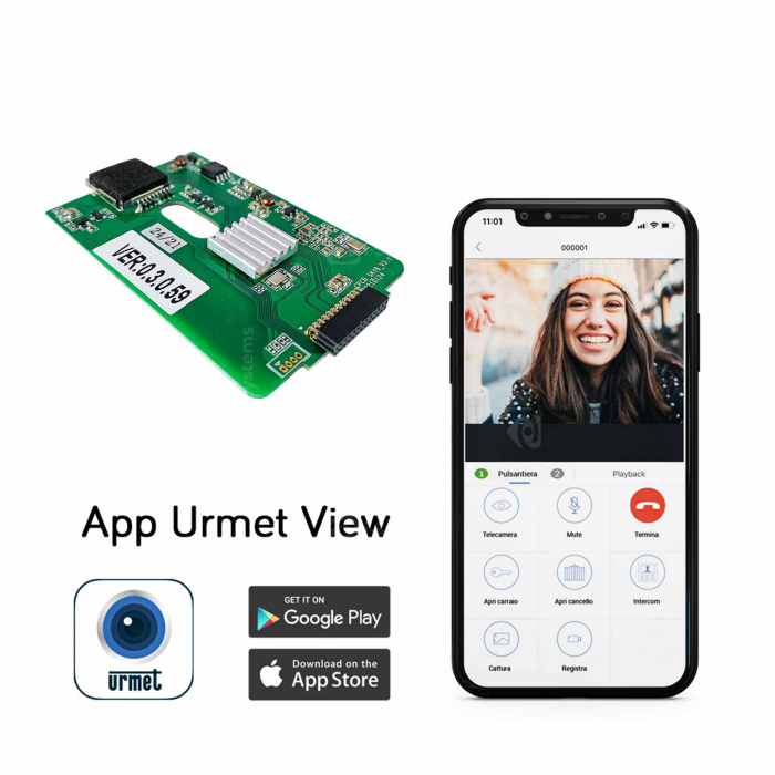 Modul WiFi CallMe Urmet 1730/67, videointerfon seria 1730/1 Urmet View [4]