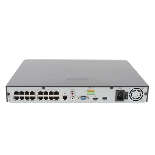 NVR Uniview NVR302-16S-P16, 16 canale 8MP 4K + 16 porturi PoE, alarma, H.265 Ultra [4]