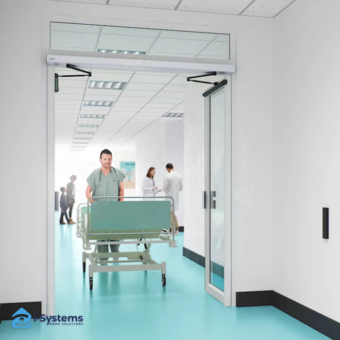 Operator usa batanta automata ASSA ABLOY SW300-S, heavy-duty 24/7, ECO Mode, usi antifoc, trafic intensiv, 24V DC [5]