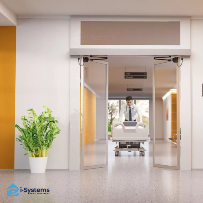 Operator usa batanta automata ASSA ABLOY SW300-S, heavy-duty 24/7, ECO Mode, usi antifoc, trafic intensiv, 24V DC [4]