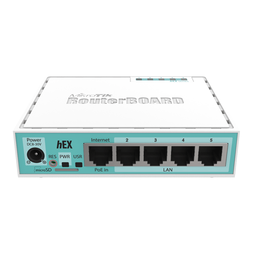 Router hEX Mikrotik RB750Gr3, 5 x Gigabit, RouterOS L4, viteza 1G, Business [2]