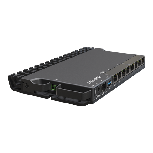 Router MikroTik RB5009UG+S+IN, 1 x 2.5Gbit, 7 x Gigabit, 1 x SFP+, RouterOS L5, Enterprise [2]
