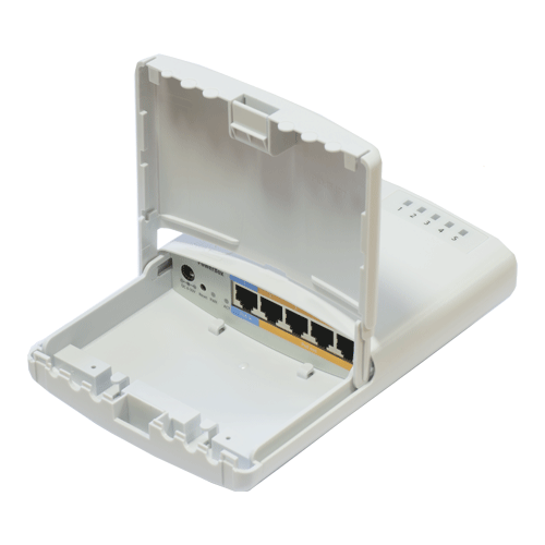Router PowerBox de exterior Mikrotik RB750P-PBr2, 5 x Fast Ethernet, 4 x PoE, RouterOS L4, 10/100Mbps, Business [2]