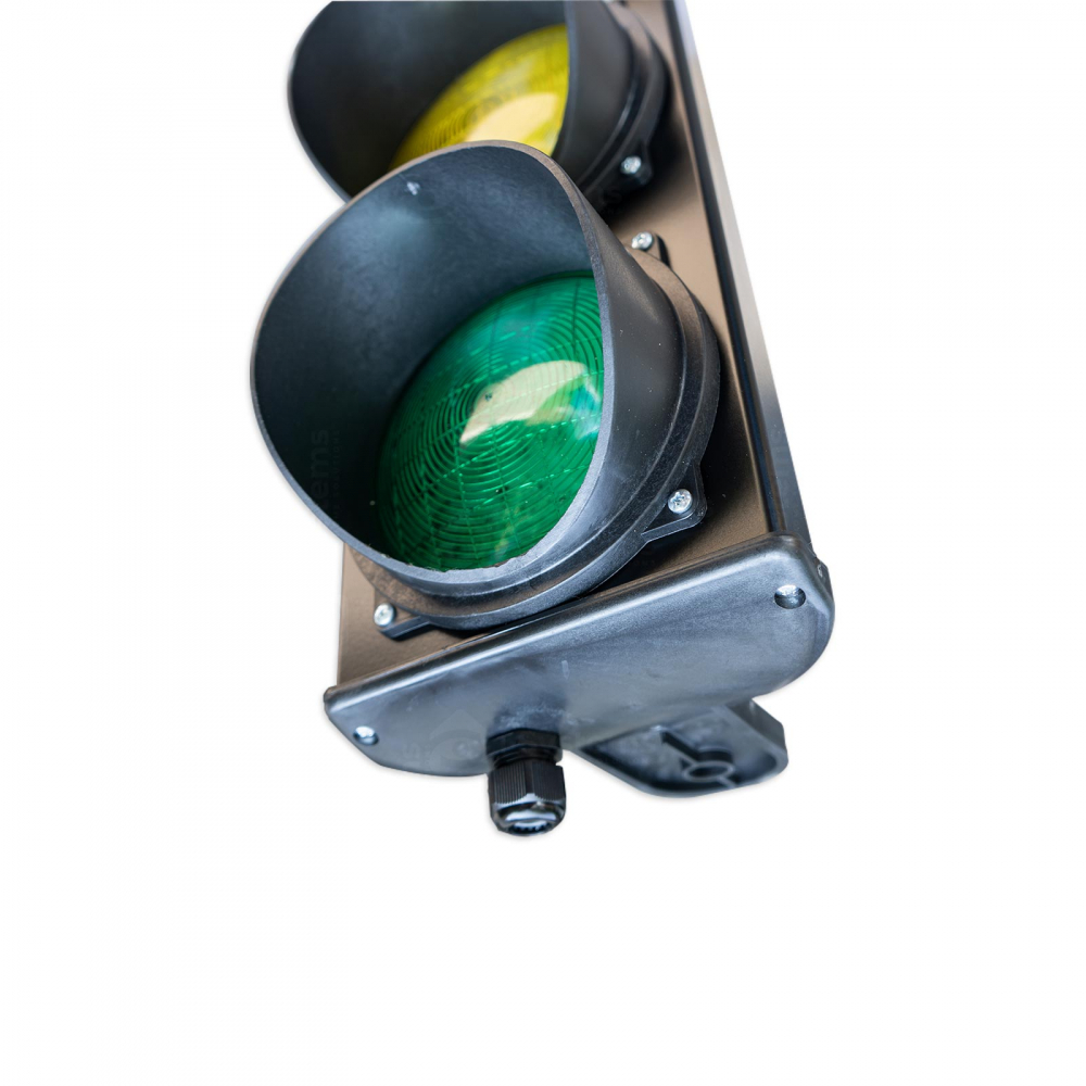 Semafor Rosu/Verde/Galben HTC TLHTC3-220, 3 lumini LED, 230 V, diametru 124 mm [4]