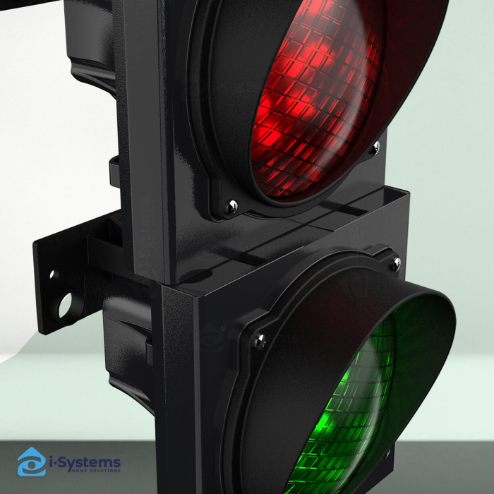 Semafor Industrial LED Stagnoli Apollo Plast ASFGRV230 – 3 Culori (Rosu/Galben/Verde), 230V AC, 36 LED-uri, IP66, -30°C ~ +70°C, Made in Italy | Control Trafic Auto, Acces si Bariere [3]