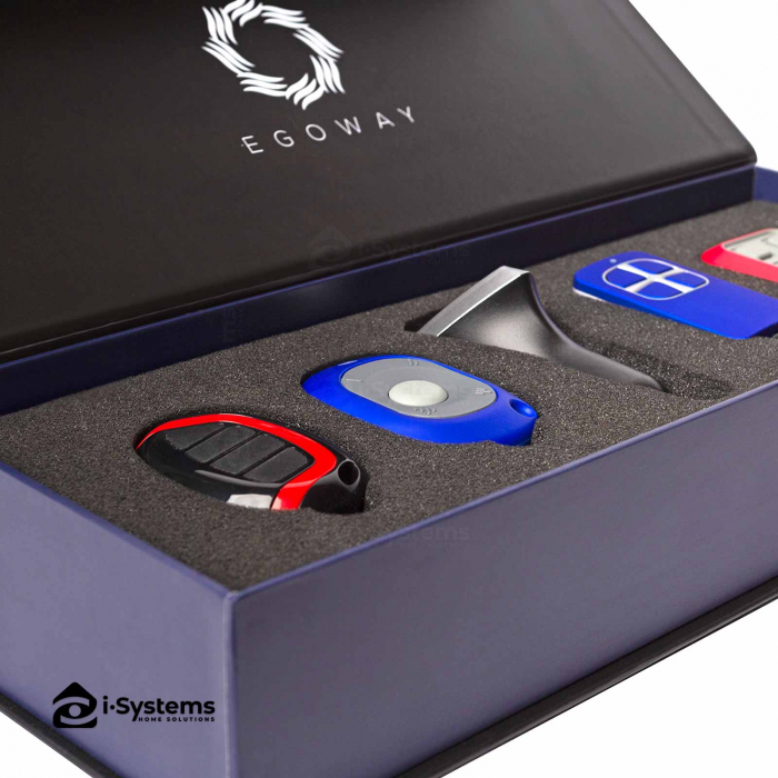 Telecomanda universala automatizari porti EGOWAY CUBE, cu functie de copiere, cod fix 433.92MHz [3]