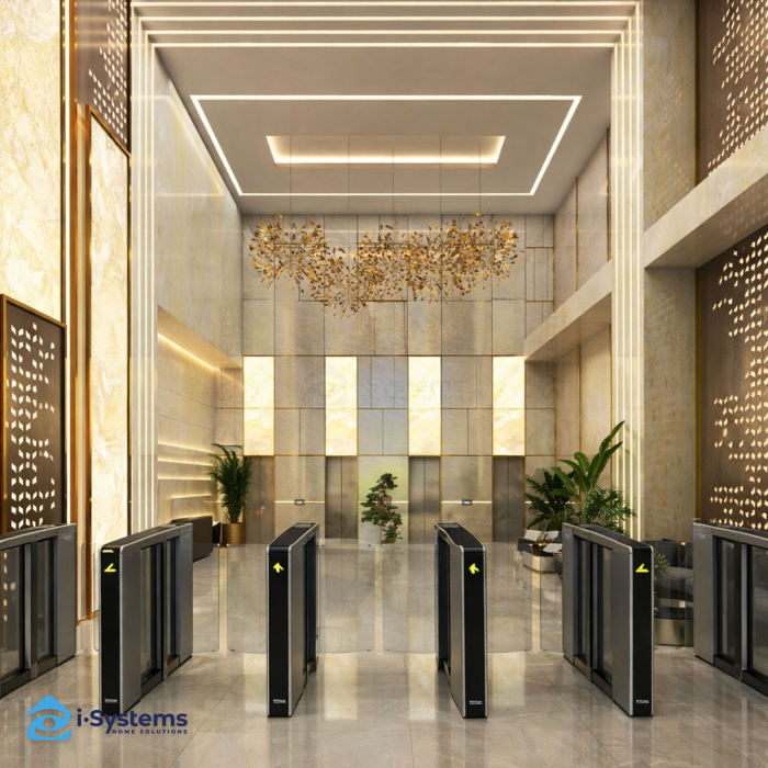 Turnichet poarta batanta speed gate TANSA Vision EDGE, MCBF 10 mil. Cicluri, 0.7sec deschidere, motor BLDC 24V, aripi 10mm sticla securizata [5]