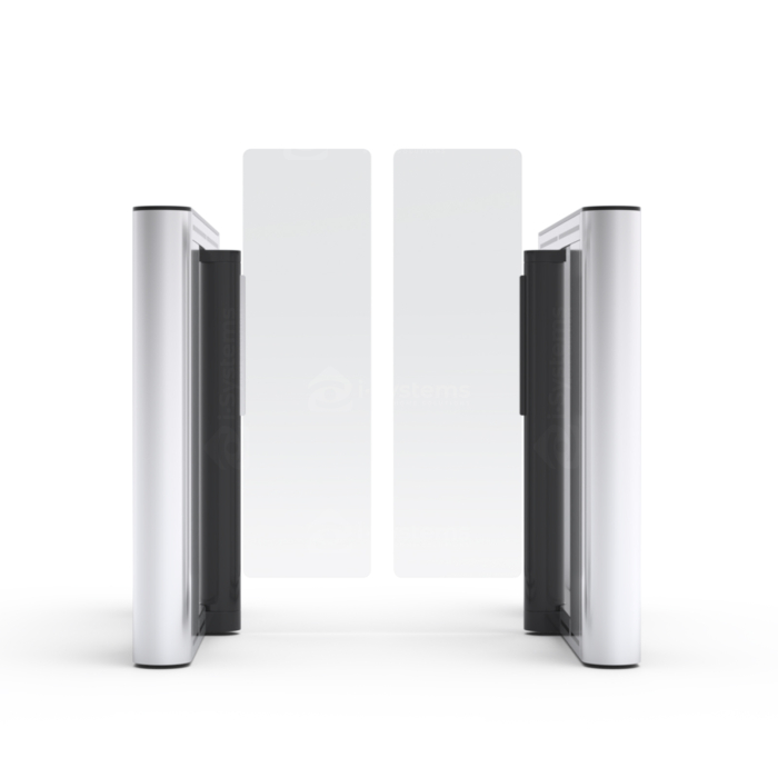 Turnichet poarta batanta speed gate TANSA Vision Touch, motor BLDC 24V, aripi sticla securizata, control acces enterprise [3]