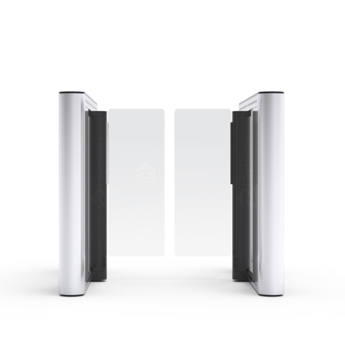 Turnichet poarta batanta speed gate TANSA Vision Touch, motor BLDC 24V, aripi sticla securizata, control acces enterprise [2]