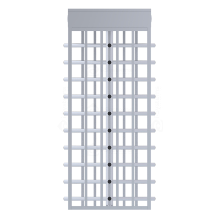 Turnichet vertical full-height TANSA LTF 113, 3 brate 120°, inox AISI 304/316, bidirectional, fail-safe, pasaj 560 mm, MCBF 5.000.000, ~20 persoane/min [6]