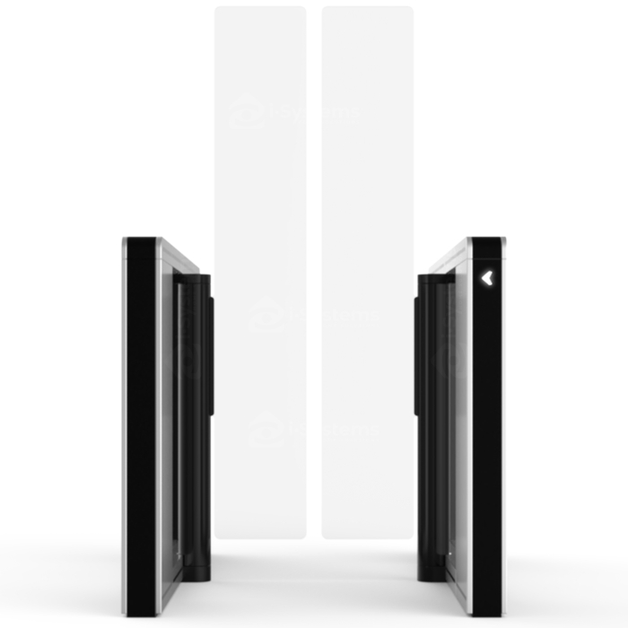 Turnichet poarta batanta speed gate TANSA Vision EDGE, MCBF 10 mil. Cicluri, 0.7sec deschidere, motor BLDC 24V, aripi 10mm sticla securizata [9]