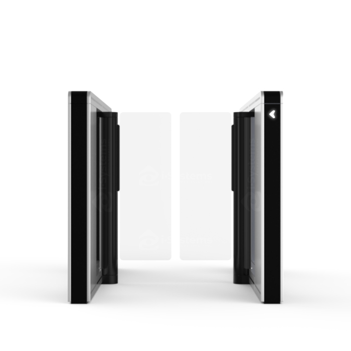 Turnichet poarta batanta speed gate TANSA Vision EDGE, MCBF 10 mil. Cicluri, 0.7sec deschidere, motor BLDC 24V, aripi 10mm sticla securizata [6]