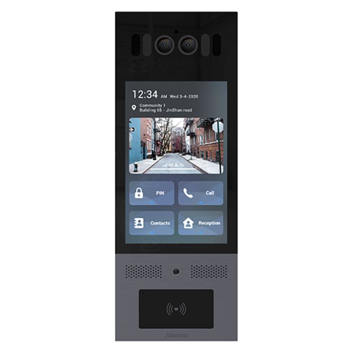 Akuvox X915S Videointerfon IP 8” Android, SIP, EM/Mifare, HID Prox, HID iClass, control acces premium pentru cladiri rezidentiale si comerciale [2]