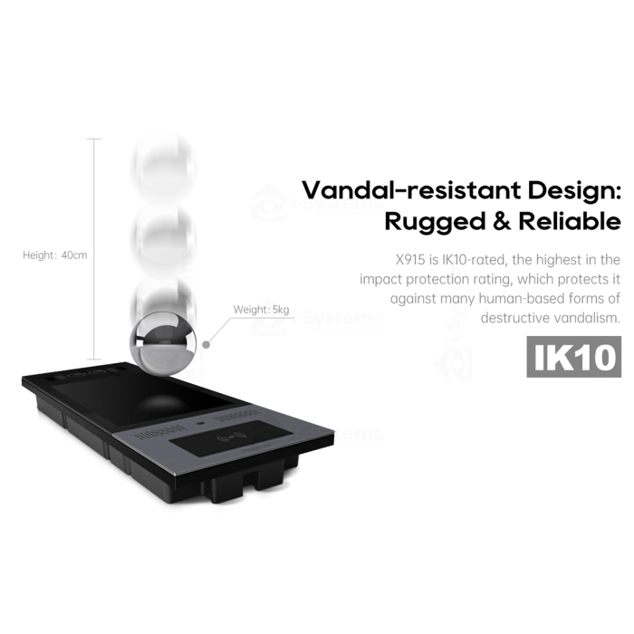 Akuvox X915S Videointerfon IP 8” Android, SIP, EM/Mifare, HID Prox, HID iClass, control acces premium pentru cladiri rezidentiale si comerciale [8]