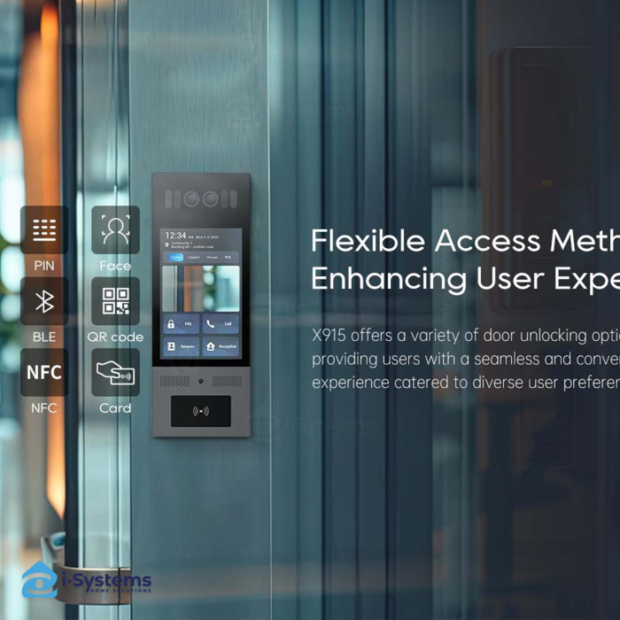 Akuvox X915S Videointerfon IP 8” Android, SIP, EM/Mifare, HID Prox, HID iClass, control acces premium pentru cladiri rezidentiale si comerciale [5]