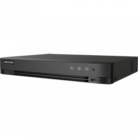 DVR Standalone - DVR Hikvision AcuSense iDS-7204HUHI-M1-P, 4 canale, 8MP, audio over coaxial, PoC, analiza video, alarma