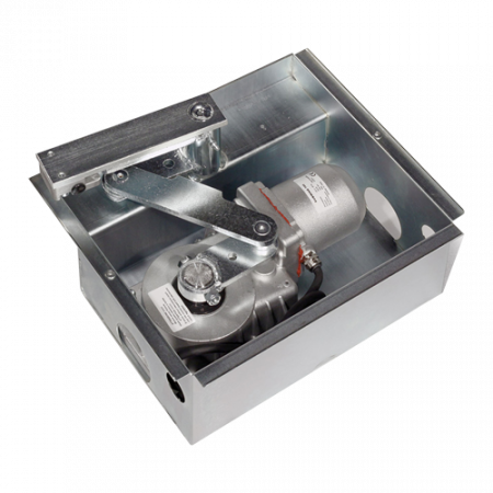 Automatizare ingropata pentru poarta batanta Motorline SUBWING700-KIT, 2.5m/canat, 500Kg/poarta, 230Vac [2]