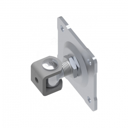Accesorii Feronerie Batante - Balama reglabila, fixare cu surub FAC Cod 231.20C, placa de fixare M18, porti batante