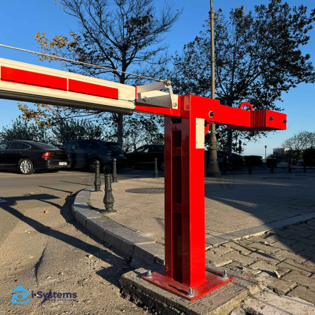 Bariera manuala ELKA cu contragreutati, brat aluminiu pana la 7.5m, utilizare industriala si infrastructura [1]