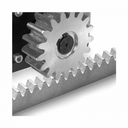 Cremaliera metalica zincata, Bft CVZ-S, pentru automatizari porti culisante, 1m, 800Kg [2]