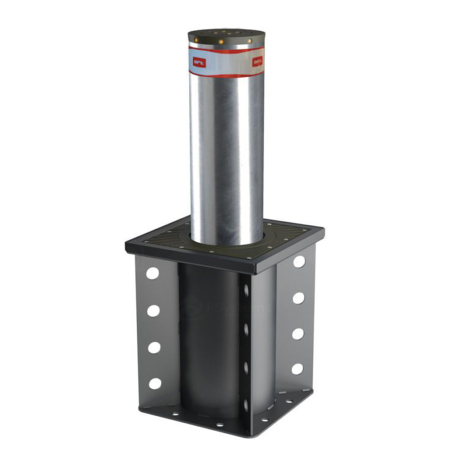 Bolard hidraulic antiterorism BFT XPASS K4 B 275/800C LI din inox AISI 316, 250.000 J rezistenta la impact, LED integrat, IWA/PAS 68 crash test, IP67 [1]