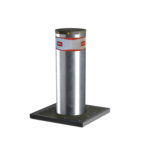Bariere Auto / Sisteme Parcare - Bolard hidraulic antiterorism BFT XPASS K4 B 275/800C LI din inox AISI 316, 250.000 J rezistenta la impact, LED integrat, IWA/PAS 68 crash test, IP67