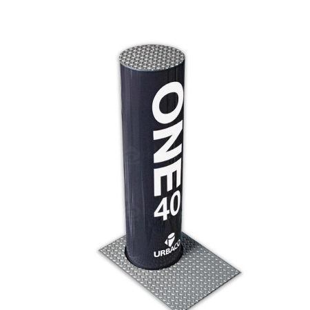 Bariere Auto / Sisteme Parcare - Bolard hidraulic antiterorism CAME URBACO ONE40 EVO, otel galvanizat vopsit RAL3020, H 1000 mm, Ø250 mm, impact 1.290.000 J, certificat IWA/PAS 68, IP67