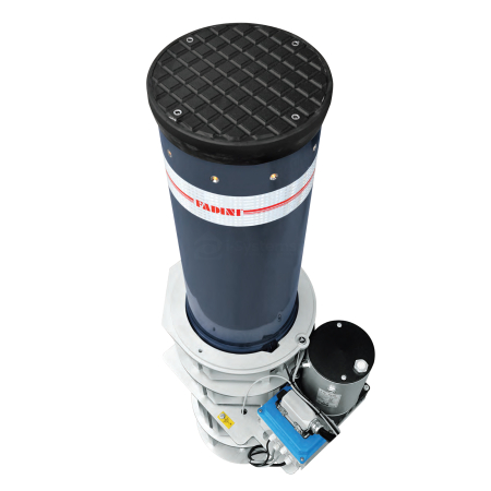 Bolard hidraulic antiterorism FADINI TALOS M50, inaltime 1000 mm, diametru 275 mm, 2.000.000 J rezistenta la efractie, EFO optional, certificat K12 / M50, IP67 [2]