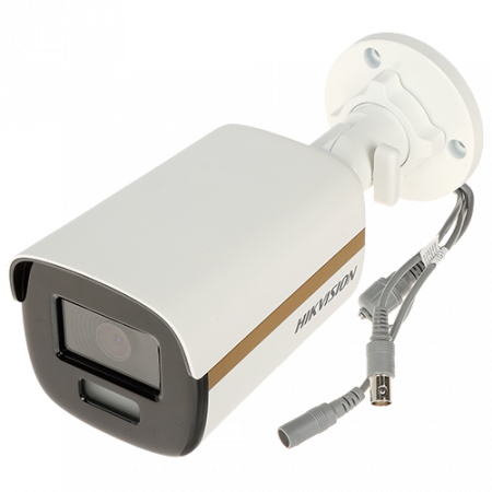 Camera supraveghere AnalogHD ColorVU HIkvision DS-2CE12DF3T-F(2.8mm), 2MP, lentila 2.8mm, lumina 40m, IP67 [1]