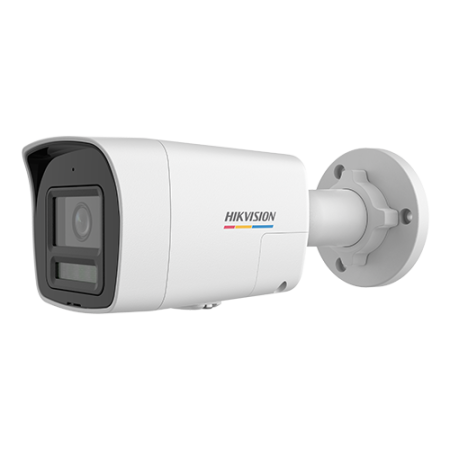 Supraveghere Video - Camera IP 6MP Hikvision DS-2CD1067G2H-LIUF-SL-2.8mm, ColorVu, lentila 2.8mm, IR 30m, WL 30m, Audio, Alarma audio + stroboscop