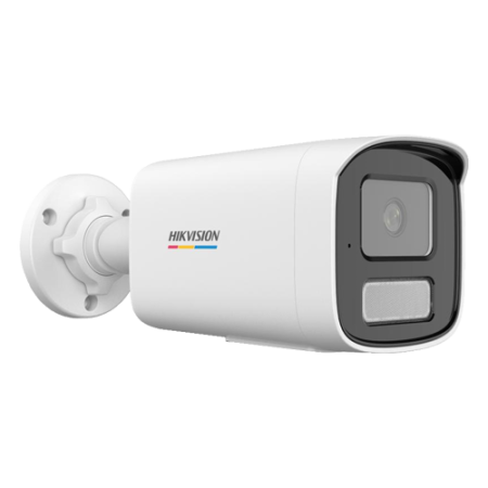 Camere IP 6MP (2K) - Camera IP 6MP Hikvision DS-2CD1T67G2H-LIU-4mm, ColorVu Dual Light, lentila 4mm, IR 50m, WL 50m, Microfon, PoE, exterior