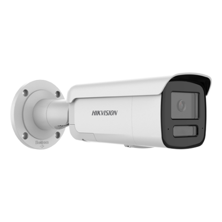 Supraveghere Video - Camera IP 6MP Hikvision DS-2CD2T67G3-LIS2UY-SL-2.8mm, ColorVu 3, lentila 2.8mm, IR 60m, WL 60m, Audio, Alarma audio + stroboscop, exterior