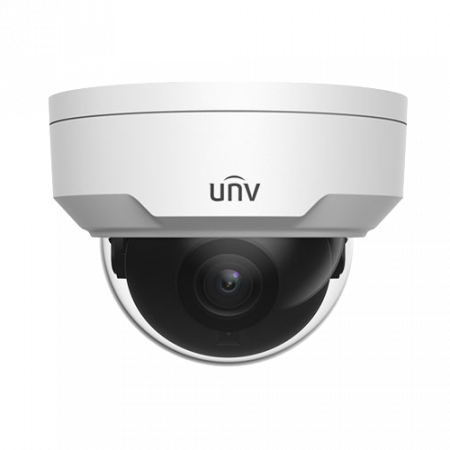Camere Supraveghere IP - Camera supraveghere IP Dome 8 MP, lentila 2.8 mm, IR 30m, IK10 UNV IPC328LR3-DVSPF28-F