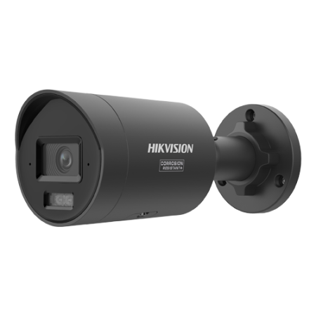 Camera IP 8MP 4K Hikvision DS-2CD2087G3-LI2UY-2.8mm-BLACK, ColorVu 3, lentila 2.8mm, IR 40m, WL 40m, 2x Microfon, neagra [2]