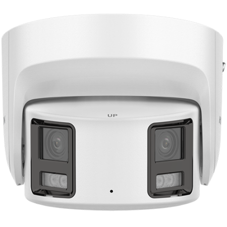 Camera IP 8MP 4K Hikvision DS-2CD2387G2P-LSU-SL-4mm, ColorVu, panoramic 180°, lumina alba 30m, Audio [1]