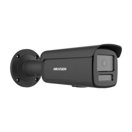 Camere IP 8MP (4K) - Camera IP 8MP 4K Hikvision DS-2CD2T86G2H-4I-2.8mm-BLACK, AcuSense DarkFighter, lentila 2.8mm, IR 80m, neagra, exterior