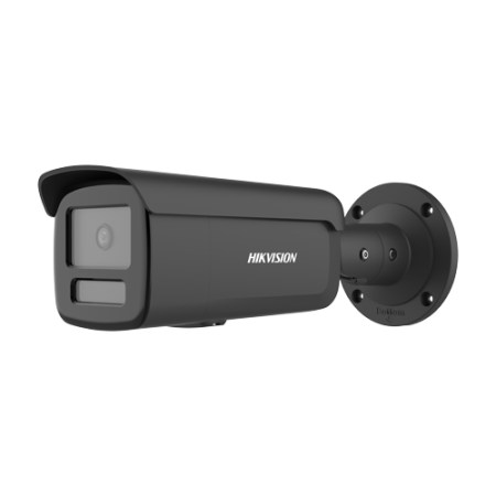 Camera IP 8MP 4K Hikvision DS-2CD2T86G2H-4I-2.8mm-BLACK, AcuSense DarkFighter, lentila 2.8mm, IR 80m, neagra, exterior [2]