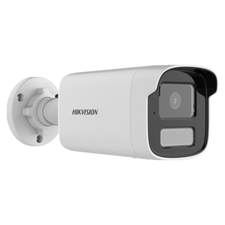 Camere IP 8MP (4K) - Camera IP 8MP Hikvision DS-2CD1T83G2-LIUF-4mm, Dual Light, lentila 4mm, IR 50m, WL 50m, Microfon, PoE, exterior