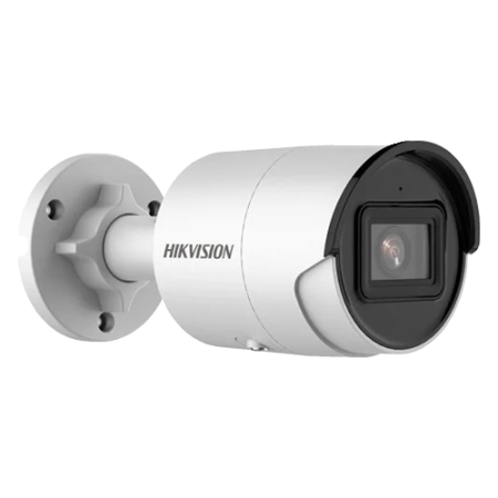 Camere IP 8MP (4K) - Camera IP 8MP Hikvision DS-2CD2083G2-IU-2.8mm, AcuSense, lentila 2.8mm, IR 40m, Microfon, PoE, exterior