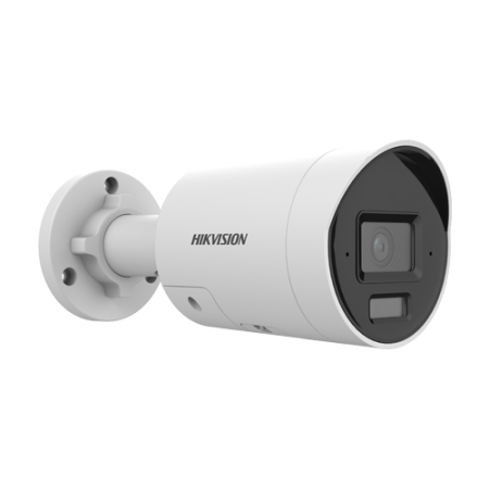 Camere IP 8MP (4K) - Camera IP 8MP Hikvision DS-2CD2086G2H-I2U-SL-2.8mm, AcuSense DarkFighter, lentila 2.8mm, IR 40m, Audio, Alarma audio + stroboscop