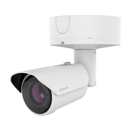 Camere IP - Camera IP Bullet 8MP AI Long Range Hanwha Vision PNO-A9092R - Zoom Optic 3.3x 15-50mm, IR WiseIR 120m, Dual NPU Wisenet 9, IP66/IP67/IK10 | Supraveghere Perimetrala, Trafic si Zone Extinse