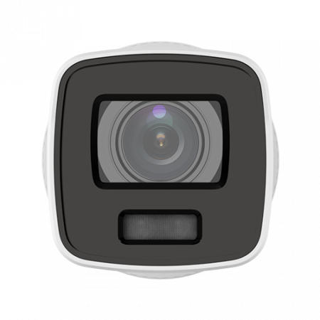 Camera supraveghere exterior IP 4K ColorVu 8MP, lentila 2.8mm, Audio, lumina alba 40m Hikvision DS-2CD2087G2-LU-2.8mm [1]