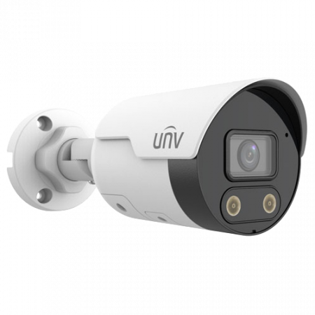Camere IP Exterior - Camera supraveghere exterior IP 4K, protectie perimetrala, lentila 2.8 mm, IR 30m, Audio - UNV IPC2128SB-ADF28KMC-I0