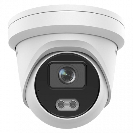 Camera supraveghere exterior IP ColorVu 4 MP, lentila 2.8mm, lumina alba 30m, Audio - Hikvision DS-2CD2347G2-L-2.8mm [1]
