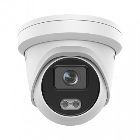 Camera supraveghere exterior IP ColorVu 4 MP, lentila 2.8mm, lumina alba 30m, Audio - Hikvision DS-2CD2347G2-LU-2.8mm [1]