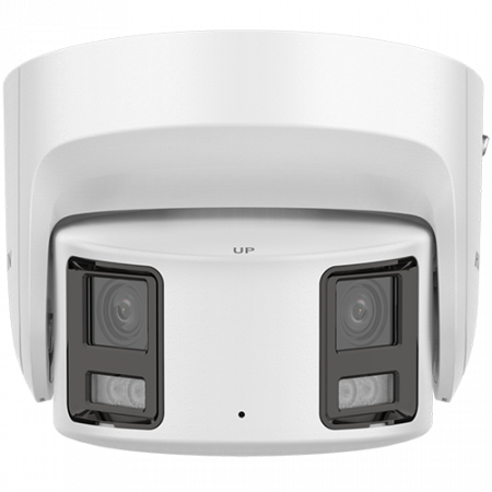 Camera supraveghere exterior IP ColorVu 4K, Panoramic view 180gr., WL 30m, Audio - Hikvision DS-2CD2387G2P-LSU-SL-4mm [1]