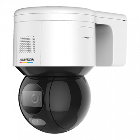 Camera supraveghere exterior IP ColorVu PT, 4 MP, lentila 4mm, WL 30m, Audio, Alarma, PoE, IP66 - Hikvision DS-2DE3A400BW-DE(F1)(T5) [1]